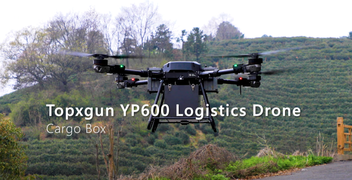 Drone de Transporte Topxgun YP600 - Modo Caixa de Carga