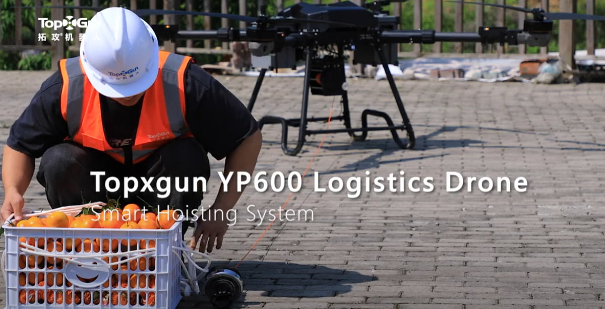 Drone de Transporte Topxgun YP600 - Sistema de Elevação Inteligente